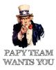 Papy-team Want You